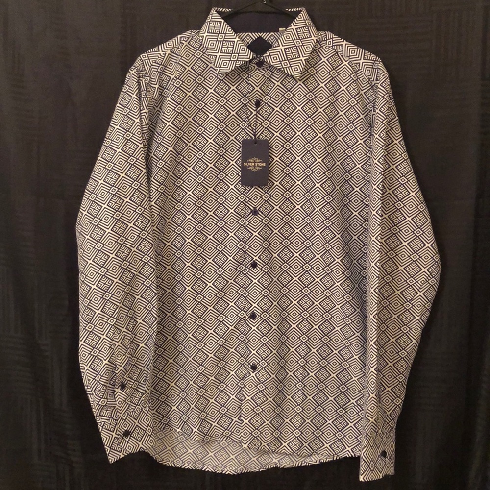 Silver Stone button down shirt